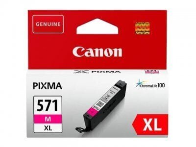 Canon mustepatruuna CLI-571XL, magenta hinta ja tiedot | Mustekasetit | hobbyhall.fi