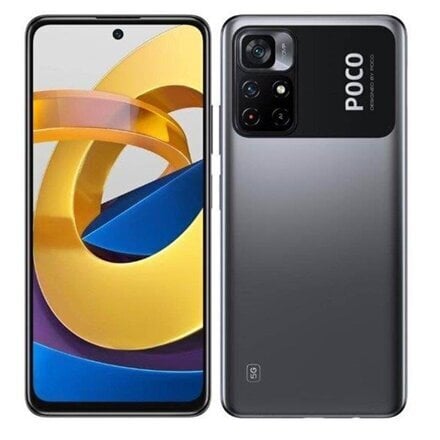 Xiaomi POCO M4 Pro 5G älypuhelin 4/64GB - Power Black hinta ja tiedot | Matkapuhelimet | hobbyhall.fi