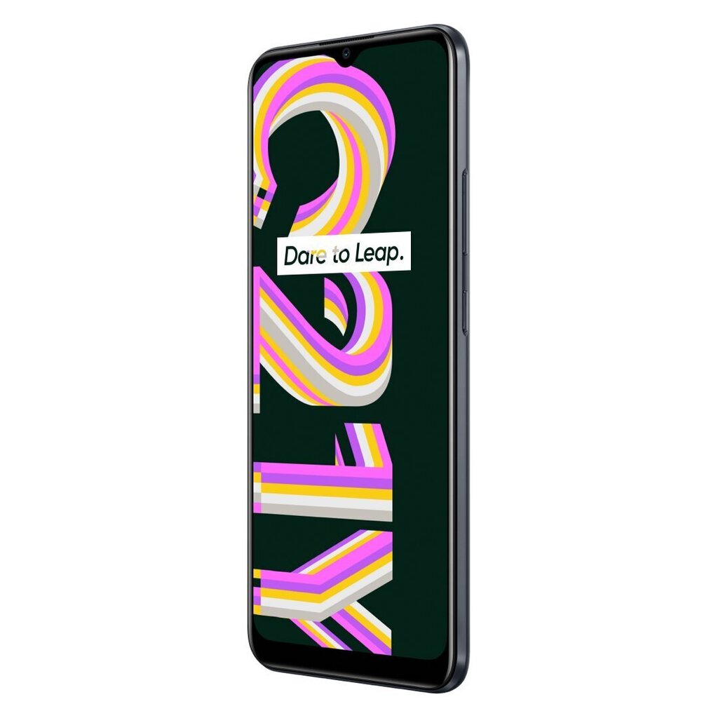 Realme C21Y, 64GB, Dual SIM, Black hinta ja tiedot | Matkapuhelimet | hobbyhall.fi