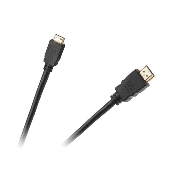 Kaapeli Cabletech Eco-Line HDMI - miniHDMI, 1,8 m hinta ja tiedot | Kaapelit ja adapterit | hobbyhall.fi