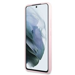 Alkuperäinen GUESS puhelimen kuoret, silikoni Samsung Galaxy S22, vaaleanpunainen hinta ja tiedot | Puhelimen kuoret ja kotelot | hobbyhall.fi
