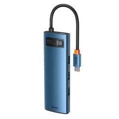 Puhelinkaapeli Baseus USB C - USB 100W, HDMI 4K 30Hz, SD, 3x USB 3.2 Gen 1, RJ45 1Gbps hinta ja tiedot | Puhelinkaapelit | hobbyhall.fi