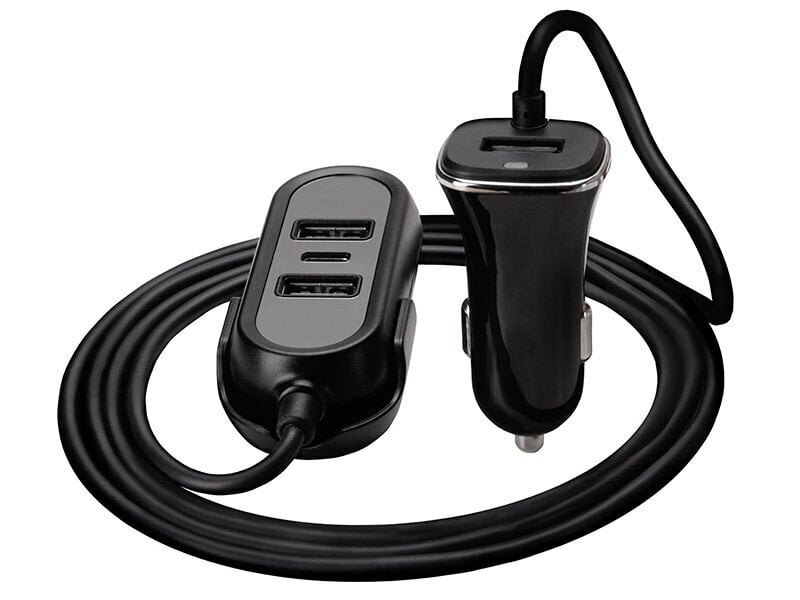 Tracer Multicharger With 3 USB 12-24V, laturi hinta ja tiedot | Puhelimen laturit | hobbyhall.fi