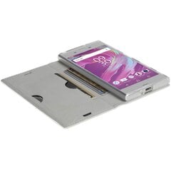 Sony Xperia XA1 suojakotelo Krusell Malmo 4 Card, valkoinen hinta ja tiedot | Puhelimen kuoret ja kotelot | hobbyhall.fi