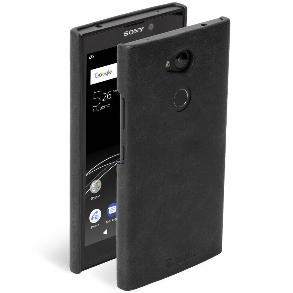 Sony Xperia L2 suojakuori Krusell Sunne, musta hinta ja tiedot | Puhelimen kuoret ja kotelot | hobbyhall.fi