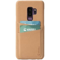 Samsung Galaxy S9+ suojakuori Krusell Sunne 2 Card, ruskea hinta ja tiedot | Puhelimen kuoret ja kotelot | hobbyhall.fi