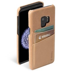 Samsung Galaxy S9 suojakuori Krusell Sunne 2 Card, beige hinta ja tiedot | Puhelimen kuoret ja kotelot | hobbyhall.fi