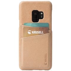 Samsung Galaxy S9 suojakuori Krusell Sunne 2 Card, beige hinta ja tiedot | Puhelimen kuoret ja kotelot | hobbyhall.fi