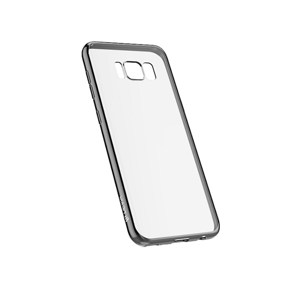 Samsung Galaxy S9 suojakuori TelForceOne Devia Glitter, musta (BRA006633) hinta ja tiedot | Puhelimen kuoret ja kotelot | hobbyhall.fi