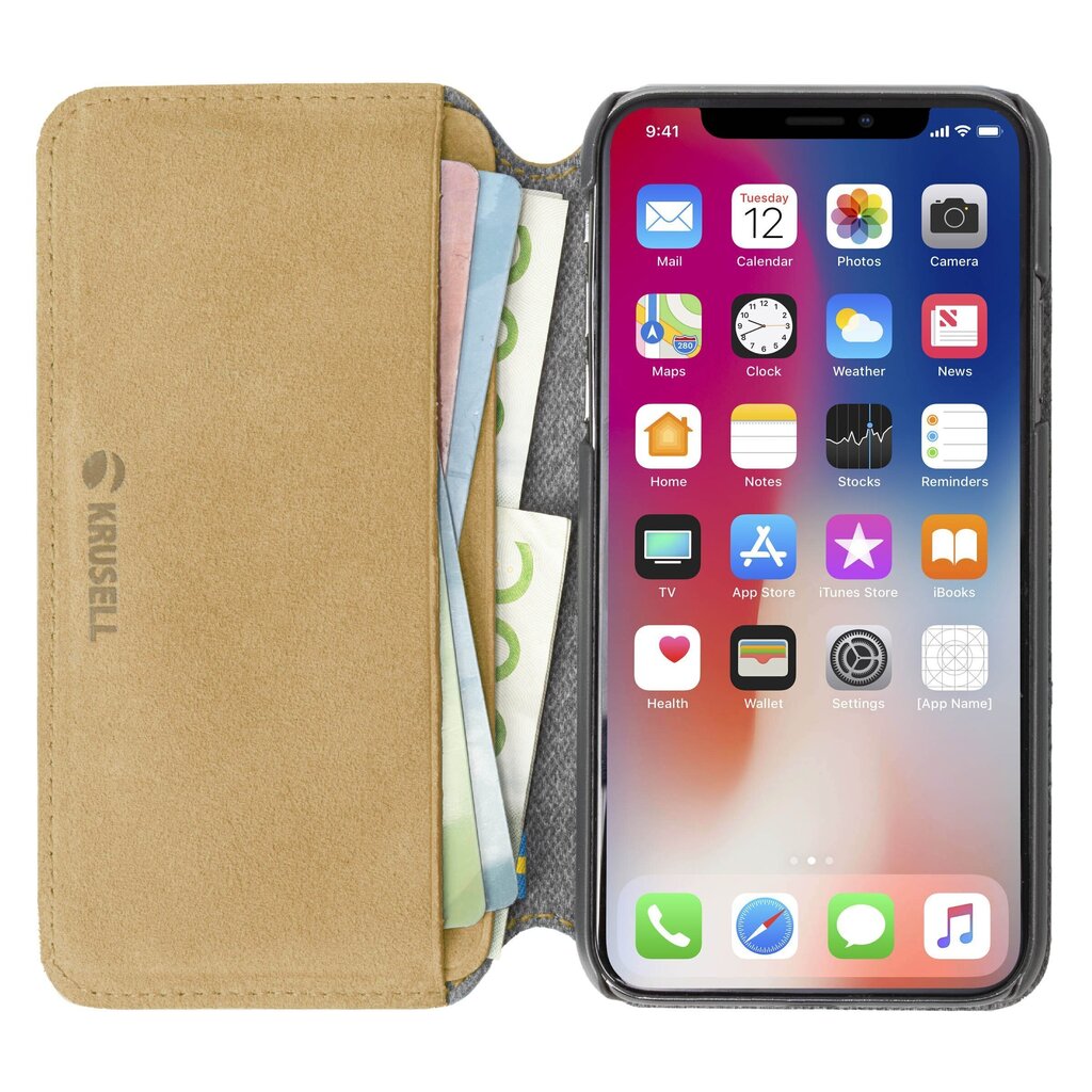 Krusell Broby 4 Card SlimWallet hinta ja tiedot | Puhelimen kuoret ja kotelot | hobbyhall.fi