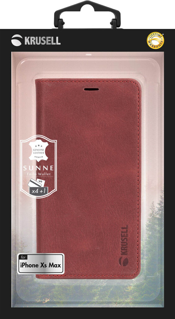 Krusell Sunne 4 Card FolioWallet hinta ja tiedot | Puhelimen kuoret ja kotelot | hobbyhall.fi