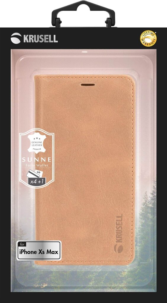 Krusell Sunne 4 Card FolioWallet hinta ja tiedot | Puhelimen kuoret ja kotelot | hobbyhall.fi