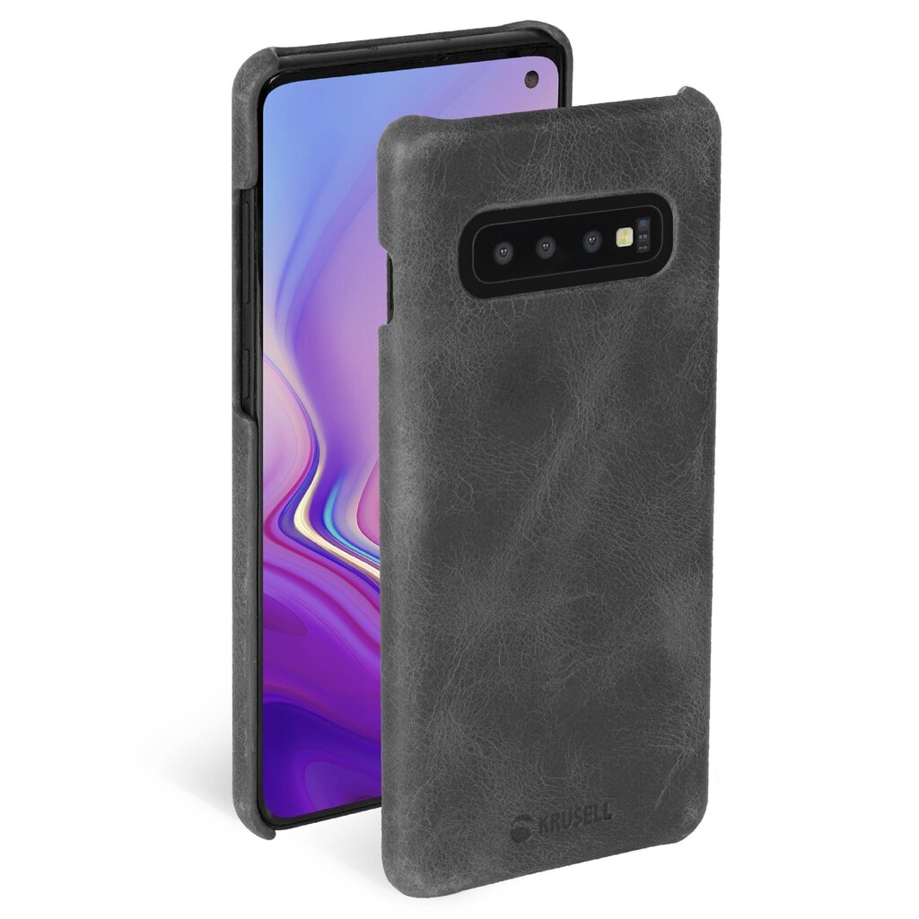 Samsung Galaxy S10 suojakuori Krusell Sunne, musta hinta ja tiedot | Puhelimen kuoret ja kotelot | hobbyhall.fi