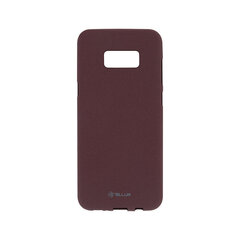 Samsung Galaxy S8 Plus suojakuori Tellur Sand, Burgundy hinta ja tiedot | Puhelimen kuoret ja kotelot | hobbyhall.fi