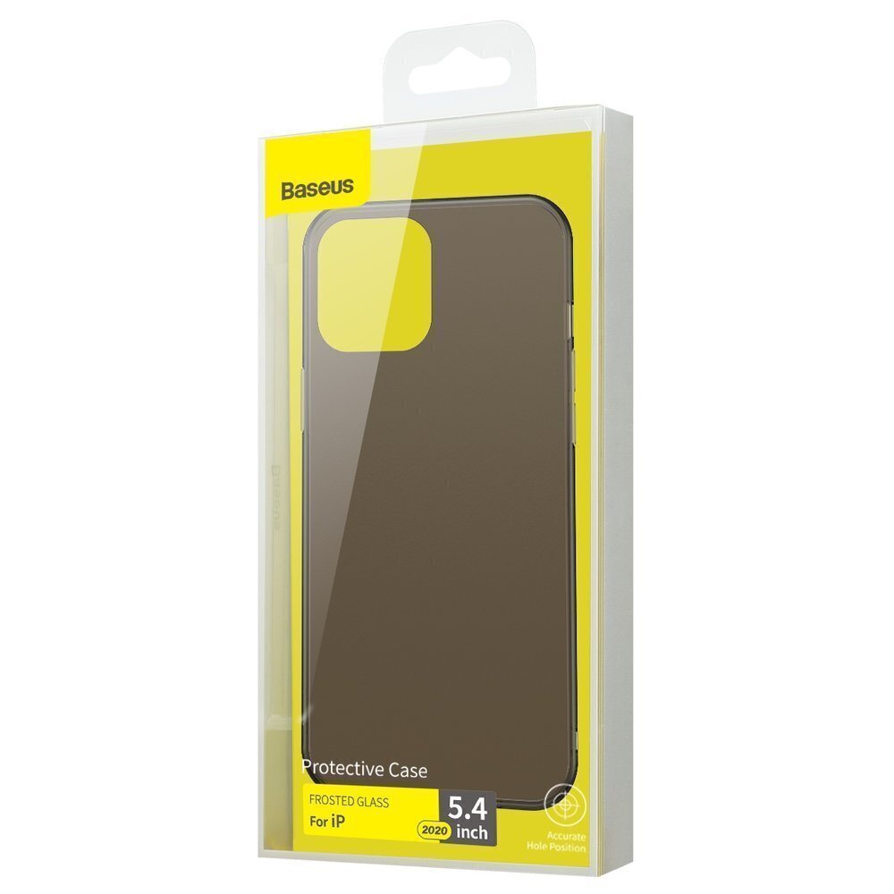 iPhone 12 mini suojakuori Baseus BSU1887BLK hinta ja tiedot | Puhelimen kuoret ja kotelot | hobbyhall.fi