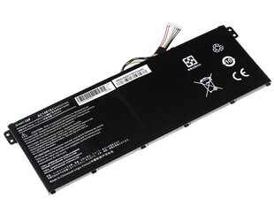 Green Cell akku sopii Acer Aspire E 11 ES1-111M ES1-131 E 15 ES1-512 Chromebook 11 CB3-111 13 CB5-311 hinta ja tiedot | Kannettavien tietokoneiden akut | hobbyhall.fi