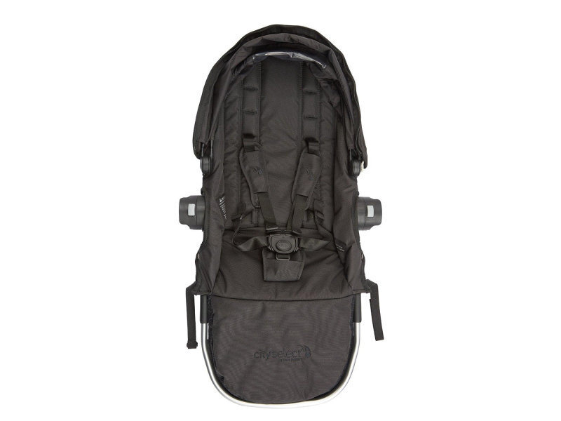 Baby Jogger lisäistuinosa City Select Onyx, musta, BJ01410 hinta ja tiedot | Vaunut ja rattaat | hobbyhall.fi