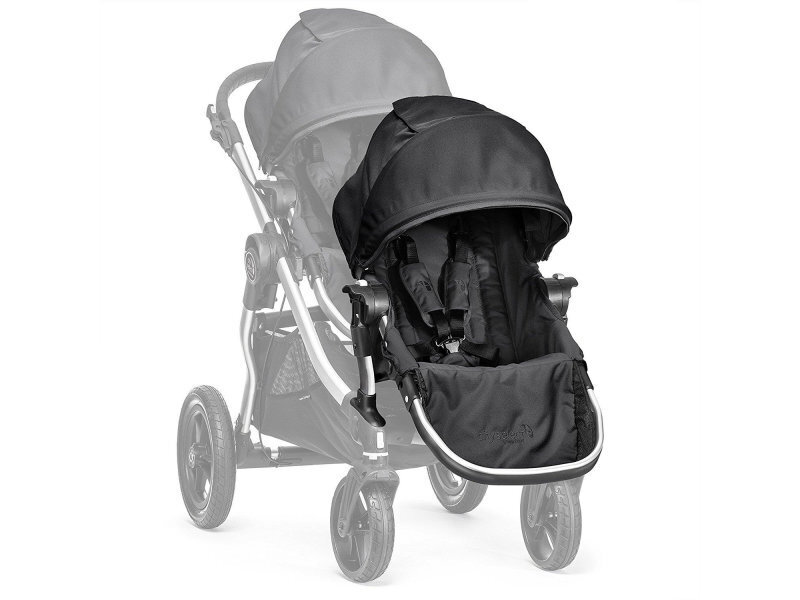 Baby Jogger lisäistuinosa City Select Onyx, musta, BJ01410 hinta ja tiedot | Vaunut ja rattaat | hobbyhall.fi