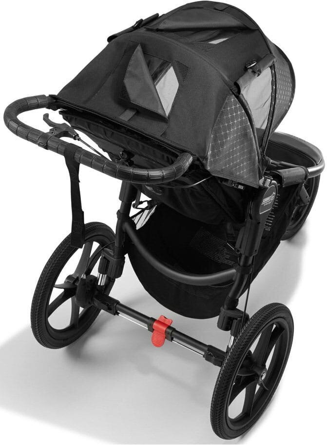 Lastenrattaat Baby Jogger Summit X3, Midnight Musta hinta ja tiedot | Vaunut ja rattaat | hobbyhall.fi