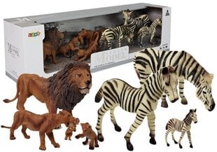 Figuurisarja Safari Animals Lean Toys hinta ja tiedot | Tyttöjen lelut | hobbyhall.fi