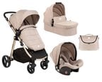 Universal vaunu Kikkaboo Ugo 3in1, Beige Melange