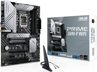 Asus PRIME Z690-P WIFI D4 hinta ja tiedot | Emolevyt | hobbyhall.fi