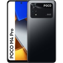 POCO M4 Pro, 256 Gt, Dual SIM, musta hinta ja tiedot | Matkapuhelimet | hobbyhall.fi