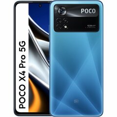 POCO X4 Pro 5G, 256 Gt, Dual SIM, Laser Blue hinta ja tiedot | Matkapuhelimet | hobbyhall.fi