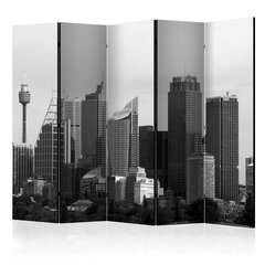 Sermi - Skyscrapers in Sydney II [Room Dividers] hinta ja tiedot | Sermit ja tilanjakajat | hobbyhall.fi