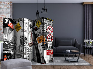 Sermi - New York Signs II [Room Dividers] hinta ja tiedot | Sermit ja tilanjakajat | hobbyhall.fi