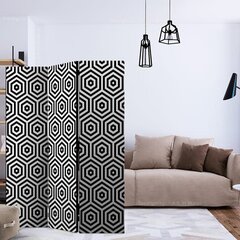 Sermi - Black and White Hypnosis [Room Dividers] hinta ja tiedot | Sermit ja tilanjakajat | hobbyhall.fi