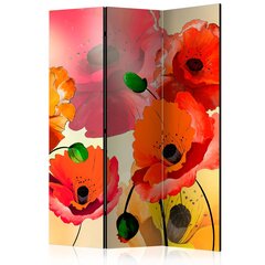 Sermi - Velvet poppies [Room Dividers] hinta ja tiedot | Sermit ja tilanjakajat | hobbyhall.fi