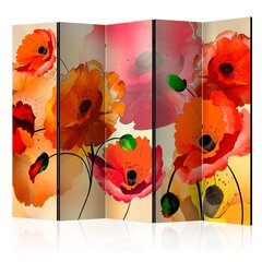 Sermi - Velvet poppies II [Room Dividers] hinta ja tiedot | Sermit ja tilanjakajat | hobbyhall.fi