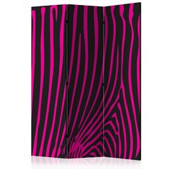 Sermi - Zebra pattern (violet) [Room Dividers] hinta ja tiedot | Sermit ja tilanjakajat | hobbyhall.fi