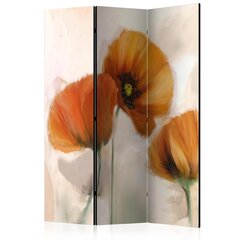 Sermi - poppies - vintage [Room Dividers] hinta ja tiedot | Sermit ja tilanjakajat | hobbyhall.fi