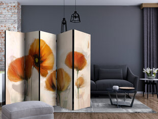 Sermi - poppies - vintage II [Room Dividers] hinta ja tiedot | Sermit ja tilanjakajat | hobbyhall.fi