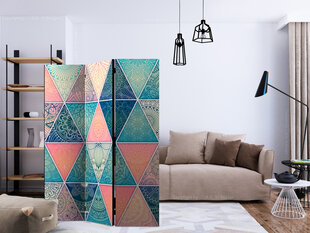 Sermi - Oriental Triangles [Room Dividers] hinta ja tiedot | Sermit ja tilanjakajat | hobbyhall.fi