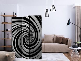 Sermi - Black and white swirl [Room Dividers] hinta ja tiedot | Sermit ja tilanjakajat | hobbyhall.fi