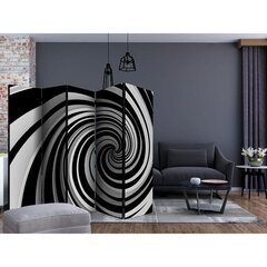 Sermi - Black and white swirl II [Room Dividers] hinta ja tiedot | Sermit ja tilanjakajat | hobbyhall.fi