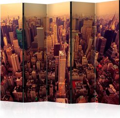 Sermi - Bird Eye View Of Manhattan, New York II [Room Dividers] hinta ja tiedot | Sermit ja tilanjakajat | hobbyhall.fi