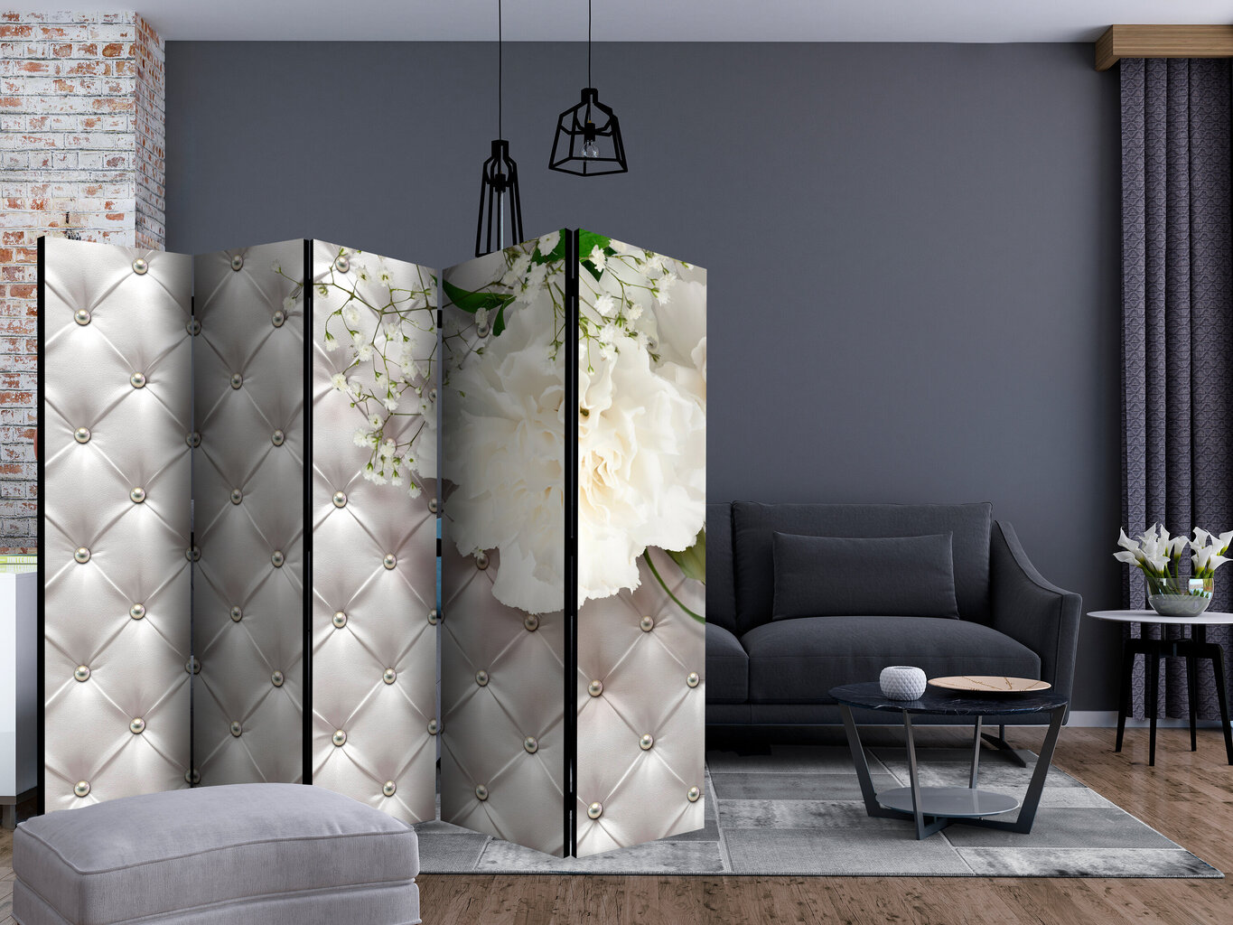 Sermi - Pearl Luxury II [Room Dividers] hinta ja tiedot | Sermit ja tilanjakajat | hobbyhall.fi