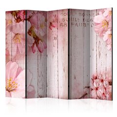 Sermi - Pink apple blossoms II [Room Dividers] hinta ja tiedot | Sermit ja tilanjakajat | hobbyhall.fi