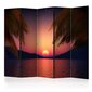 Sermi - Romantic evening on the beach II [Room Dividers] hinta ja tiedot | Sermit ja tilanjakajat | hobbyhall.fi