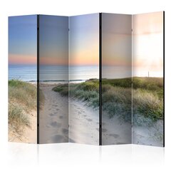 Sermi - Morning walk on the beach II [Room Dividers] hinta ja tiedot | Sermit ja tilanjakajat | hobbyhall.fi