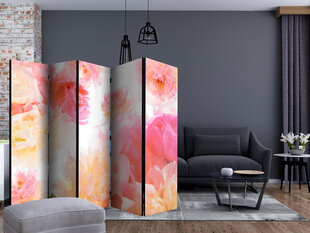 Sermi - Pastel peonies II [Room Dividers] hinta ja tiedot | Sermit ja tilanjakajat | hobbyhall.fi