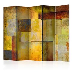 Sermi - Orange Hue of Art Expression II [Room Dividers] hinta ja tiedot | Sermit ja tilanjakajat | hobbyhall.fi