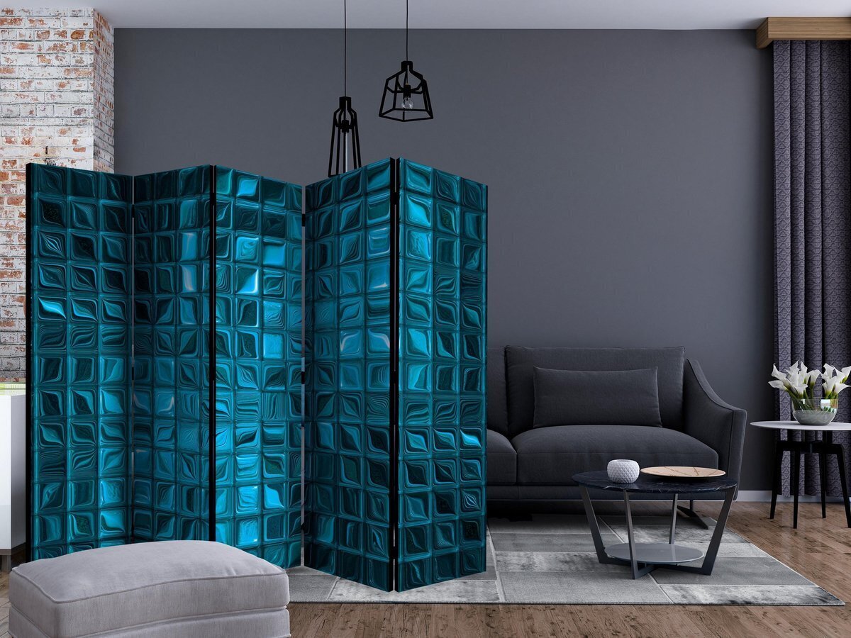 Sermi - Azure Mosaic II [Room Dividers] hinta ja tiedot | Sermit ja tilanjakajat | hobbyhall.fi