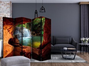 Sermi - Cave: Forest Waterfall II [Room Dividers] hinta ja tiedot | Sermit ja tilanjakajat | hobbyhall.fi