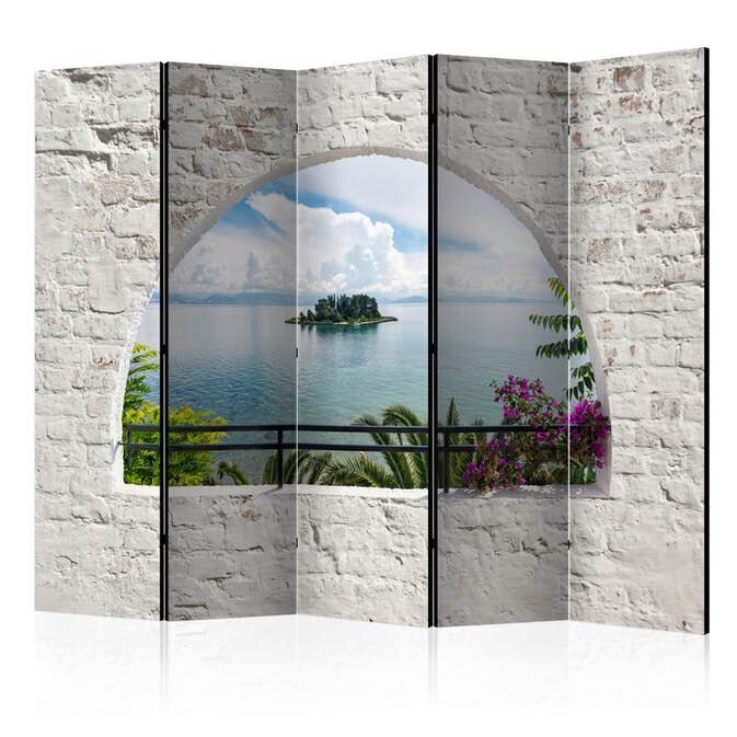 Sermi - Corfu Island II [Room Dividers] hinta ja tiedot | Sermit ja tilanjakajat | hobbyhall.fi