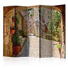 Sermi - Provincial alley in Tuscany II [Room Dividers] hinta ja tiedot | Sermit ja tilanjakajat | hobbyhall.fi